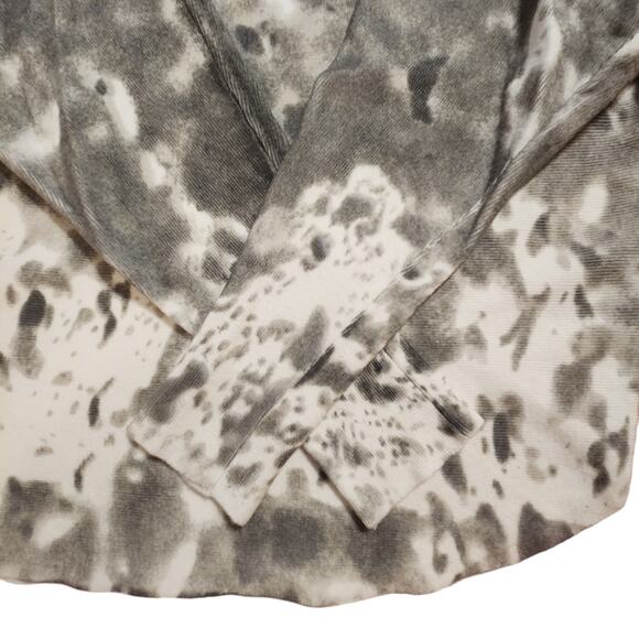 Liquid by Sioni Pullover Marbled Sweater Round Neck, 3/4 sleeves, size Large - Picture 4 of 8